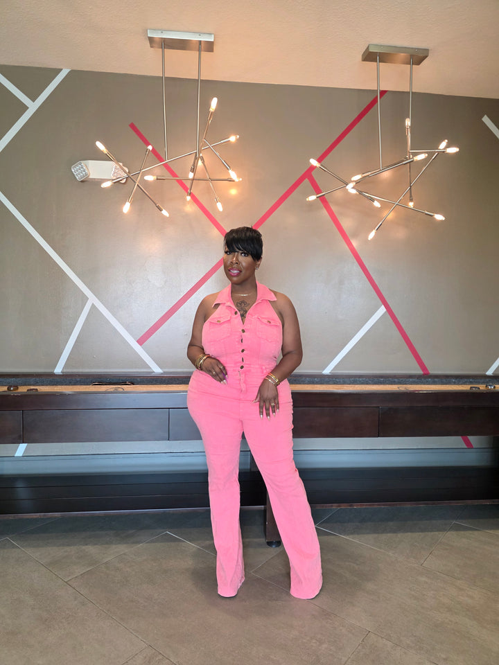 WOMEN FASHION DENIM JUMPSUIT