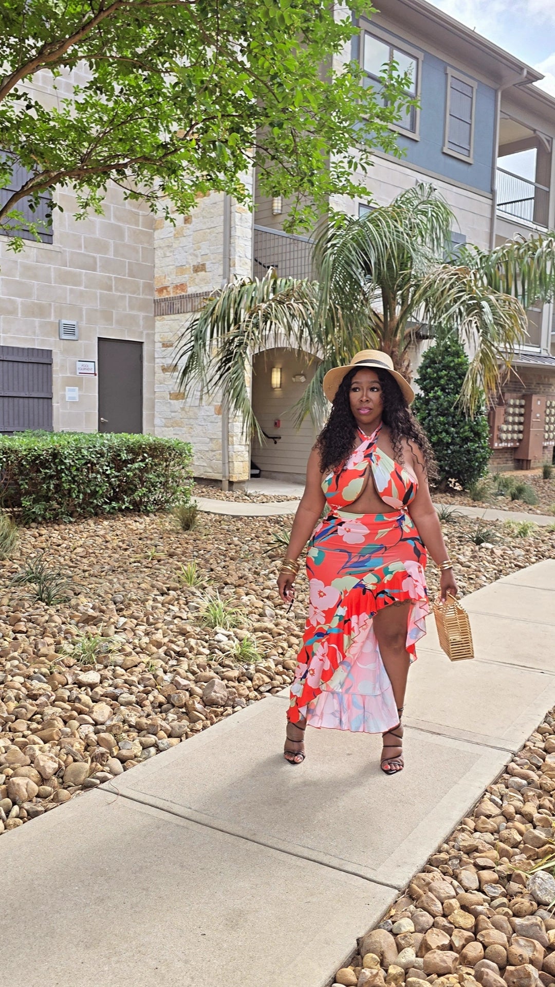 WOMEN FASHION TWO PIECE DRESS SET